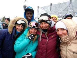 le groupe des filles