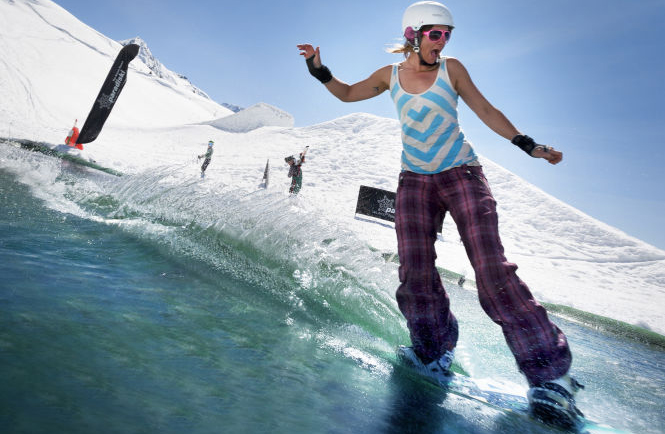 WaterSlide- les Arcs 2013