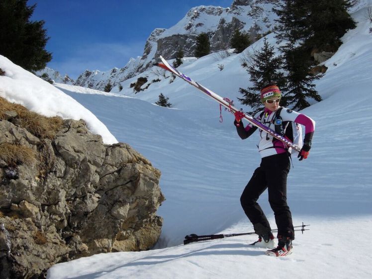tanya ski alpinisme fille