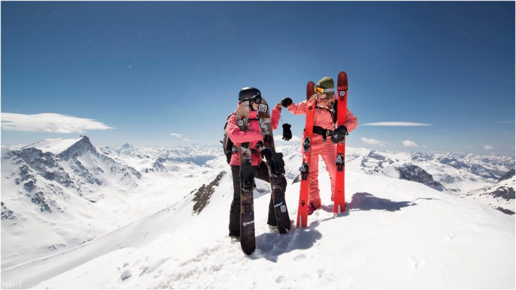 AGATHE-JANNI-MARION GOUWY SANA-val-d'isere