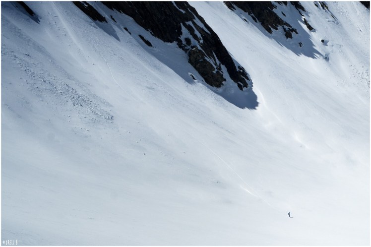 lucy paltz- freeride- splitboard-val d'isere