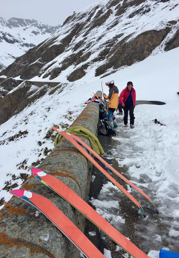 splitboards col de l'iseran