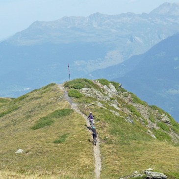 enduro E7 crêtes méribel