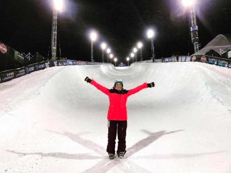 ski halfpipe interview marie martinod